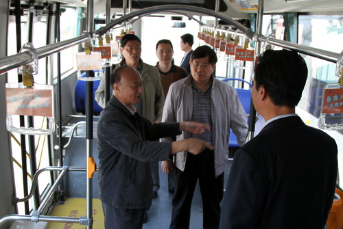 集團領導赴鹽城實地考察快速公交系統建設運營工作