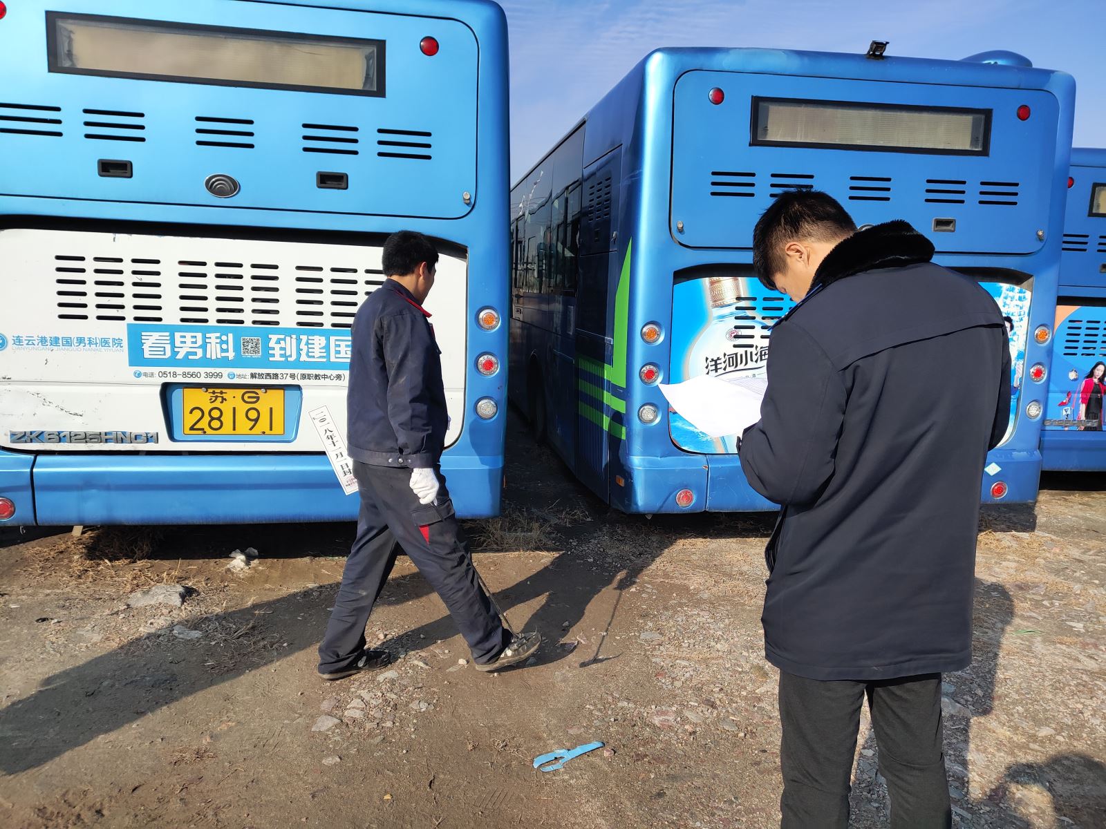 公交集團機務技術事業(yè)部開展下線待運營車輛檢查工作